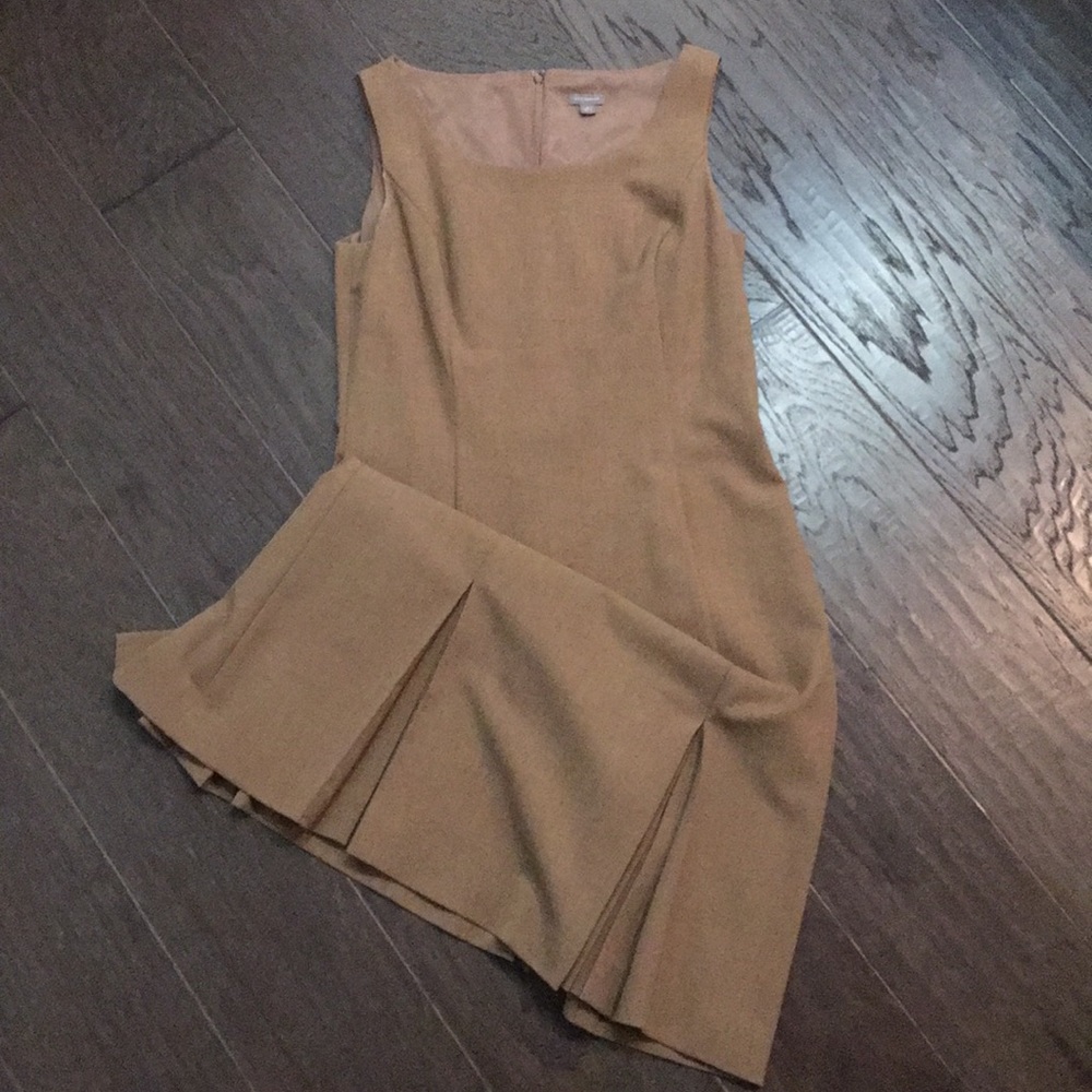 Ann Taylor Dress (8) With Kick Pleats